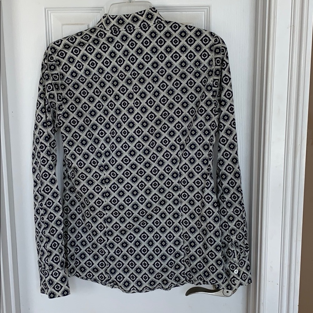 J. Crew Shirt Top Size 4 Like New - Picture 2 of 3